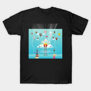 Travel yoga inspiration T-Shirt